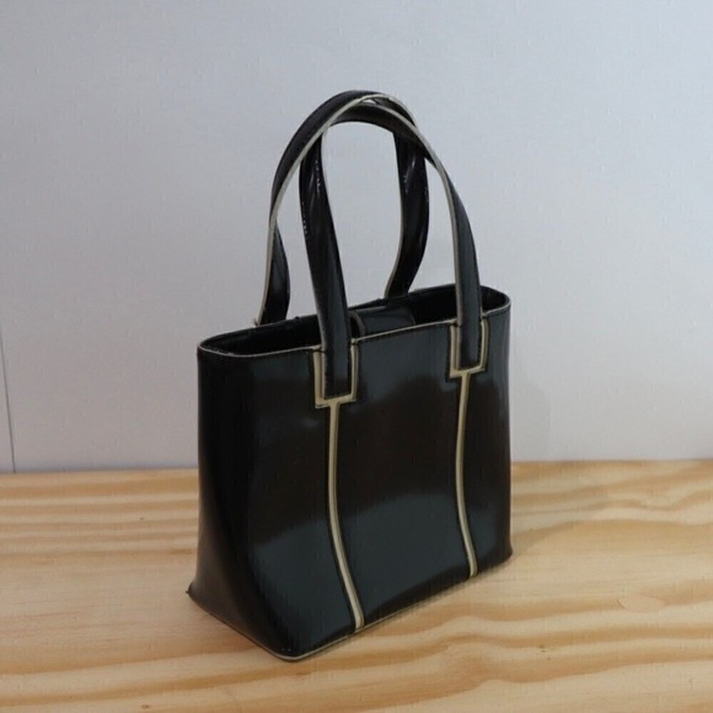 DKNY  Mini Bag Mini‎ Purse Patent Leather Black - Picture 2 of 8